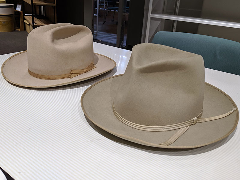 美品ステットソン オープンロード リプロ ベージュ 60cmSTETSON-